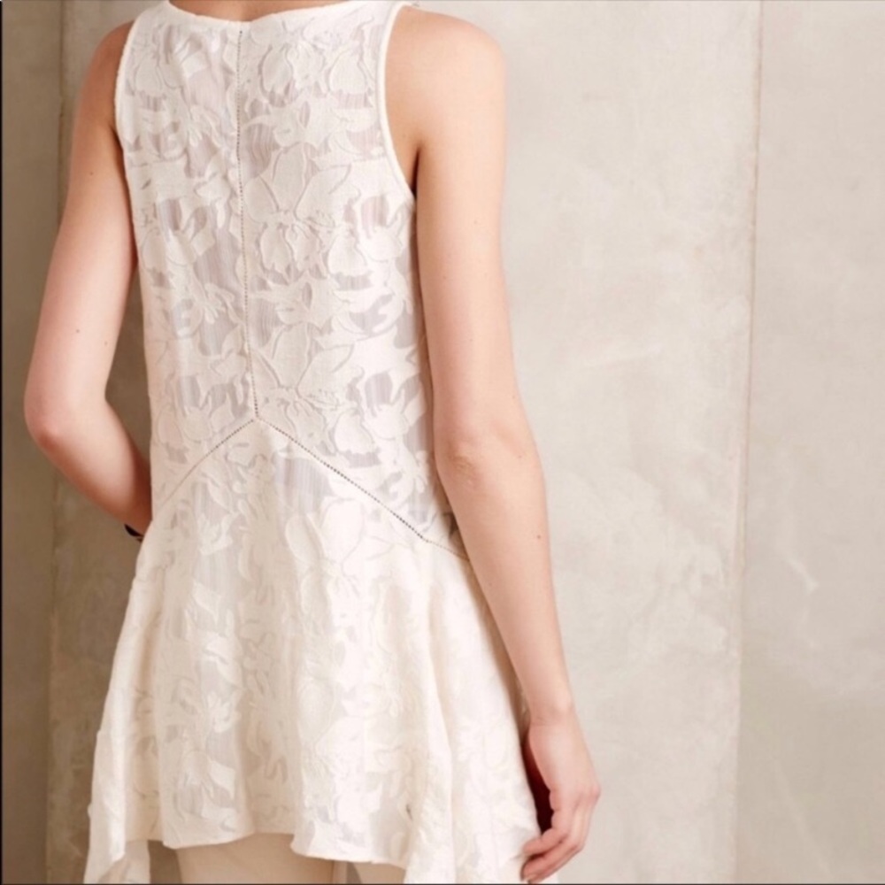 Anthropologie embroidered tank top - Picture 4 of 9